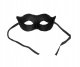 Sort paillet halvmaske 2