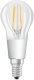 LEDVANCE SMART+ WiFi Filament Mini Bulb Dimmable, Smart bulb, Wi-Fi, Transparent, Integrated LED, E14, Warm white 1