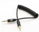 Kabel TB Print Jack 3.5mm - Jack 3.5mm 1m czarny (AKTBXAJCOILED1B) 1