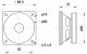 Visaton FR 8 JS, 1.0 channels, 10 W, 80 – 20000 Hz, 8 O, Black 2
