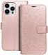 Kabura MEZZO Book do IPHONE 14 Plus mandala złoty róż 8