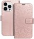 Kabura MEZZO Book do IPHONE 14 Pro mandala złoty róż 1