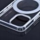 Futerał CLEAR MAG COVER z ochroną aparatu kompatybilny z MagSafe do IPHONE 16 Pro Max transparent glitter 7