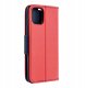 Kabura FANCY Book do XIAOMI Redmi Note 14 PRO 5G / 14 PRO PLUS 5G czerwono granatowy 1
