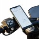Uchwyt do telefonów CLIQR dodatkowy adapter z gniazdem usb, montowany do kierownicy OXFORD (kolor czarny) 4