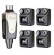 Xvive U4 Monitor Wireless System bezprzewodowy odsłuchu dousznego 2,4 GHz 6