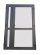 Drzwi zewn. PCV antracyt 140x210 dwuskrzydłowe 1