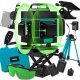 POZIOMICA LASEROWA 360 PŁASZCZYZNOWA 4D 360 16 LINII LASER KRZYŻOWY +STATYW 1
