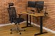 Biurko regulowane Conwork Elegant OAK 130x60 cm 1