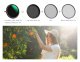 Filtr Hybrydowy 3w1 K&f 40.5 Mm 40.5mm Fader Nd2-32 + Cpl + Black Diffusion 1/4 / Kf01.2059 4