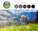 Filtr Hybrydowy 3w1 K&f 37 Mm 37mm Fader Nd2-32 + Cpl + Black Diffusion 1/4 / Kf01.2058 5
