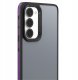 Etui Do Samsung Galaxy S23 (Matowe, Fioletowa Ramka, Bumper, Plecki, Case) 1