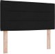 vidaXL Łóżko Box Spring z materacem czarne 120x200 cm tkanina 7