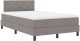vidaXL Łóżko skrzyniowe z materacem taupe 120x200 cm Tkanina 3