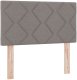 vidaXL Łóżko skrzyniowe z materacem taupe 120x200 cm Tkanina 7