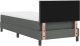 vidaXL Łóżko Box Spring z Materacem Ciemnoszary 100x200 cm Tkanina 10