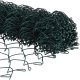 vidaXL Ogrodzenie z siatki ogniwowej z 7 słupkami 1x10 m ze stali ocynkowanej zielonej 9