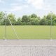 vidaXL Ogrodzenie z łańcucha z 7 słupkami 1,6x10 m z ocynkowanej stali 1
