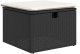 vidaXL 8-częściowy zestaw kanap ogrodowych z poduszkami w czarnym polirattanie 7