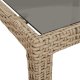 vidaXL Stół Ogrodowy Beżowy 190x90x75 cm Polirattan 7