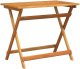 vidaXL Stół składany ogrodowy prostokątny 100x55x75 cm z twardego drewna akacjowego 2