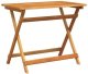 vidaXL Stół składany ogrodowy prostokątny 100x55x75 cm z twardego drewna akacjowego 3
