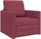 vidaXL Sofa łóżko 2 w 1 Czerwony winny 74x77x81 cm Tkanina 2