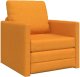vidaXL Sofa Łóżko 2-w-1 Ciemnożółty 74x77x81 cm Tkanina 2