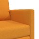 vidaXL Sofa Łóżko 2-w-1 Ciemnożółty 74x77x81 cm Tkanina 10