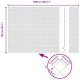 vidaXL Ogrodzenie z siatki Szare 1.5x10 m Stal 9
