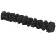 vidaXL Płot Wspornikowy Szary 1x10 m Stal 2
