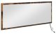 vidaXL Lustro łazienkowe LED Dąb dymny 90x8,5x37 cm Materiał drewnopochodny 3