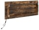 vidaXL Lustro łazienkowe LED Dąb dymny 90x8,5x37 cm Materiał drewnopochodny 8