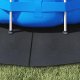 vidaXL Okrągłe Pokrycie Basenowe Czarne PVC  244 cm Pokrycie Basenowe 1