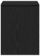 vidaXL Stołek do toaletki Czarny dąb 70x35x45 cm Drewno inżynieryjne 6