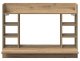 Biurko vidaXL Czarne 105 cm x 48 cm 7