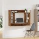 vidaXL Biurko montowane na ścianie Dąb 105x48x75 cm Materiał drewnopochodny 6