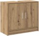 vidaXL Szafka z umywalką Dąb rzemieślniczy 63x29x55 cm Drewno inżynieryjne 1