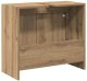 vidaXL Szafka z umywalką Dąb rzemieślniczy 63x29x55 cm Drewno inżynieryjne 8