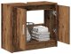 vidaXL Szafka pod umywalkę Stare Drewno 63x29x55 cm Lite drewno 4