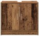 vidaXL Szafka pod umywalkę Stare Drewno 63x29x55 cm Lite drewno 7