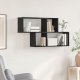 vidaXL Półka na ścianę Czarny Dąb 100x20x53 cm Drewno Inżynieryjne 1