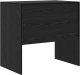 Biurko vidaXL Czarne 80 cm x 50 cm 5