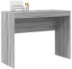 Biurko vidaXL Szare 100 cm x 40 cm 5