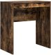 vidaXL Biurko do pisania z wędzonego dębu Wędzony dąb MDF 70 x 40 x 76 cm 1