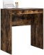 vidaXL Biurko do pisania z wędzonego dębu Wędzony dąb MDF 70 x 40 x 76 cm 2