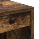 vidaXL Biurko do pisania z wędzonego dębu Wędzony dąb MDF 70 x 40 x 76 cm 6