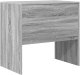 Biurko vidaXL Szare 80 cm x 50 cm 5