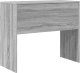 vidaXL Biurko do pisania Szare Sonoma Drewno techniczne 90 x 40 x 76 cm 5
