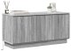 vidaXL Szafka RTV Szary Sonoma 100x38x49 cm Drewno inżynieryjne 5
